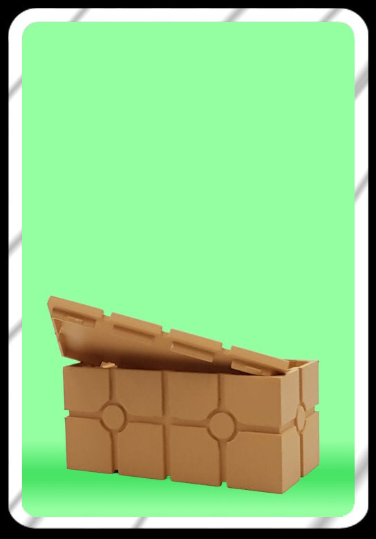 Creme scifi crate for action figures