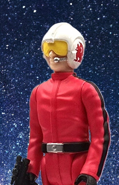 Star Fighter in Skyhopper Pilot fatigues