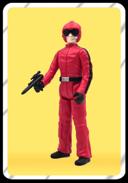 Scifi Pilot - red outfit